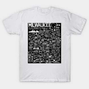 Milwaukee Map T-Shirt